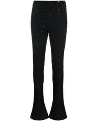 Nissa - Flared Broek Met Kristallen - Lyst