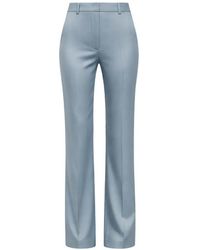 Patrizia Pepe - Pantalon Satiné À Coupe Slim - Lyst