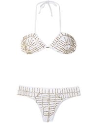 Amir Slama - Beaded Bikini Set - Lyst