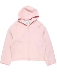 Acne Studios - Cashmere Jacket With Hood - Lyst