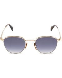 David Beckham - Engraved Geometric-Frame Sunglasses - Lyst