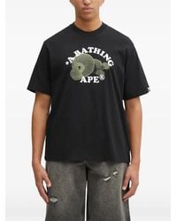 A Bathing Ape - T-Shirt Im College-Look - Lyst
