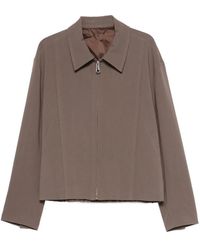 Imperial - Zip-Up Panelled Jacket - Lyst
