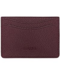 Ganni - Bou Logo-Plaque Cardholder - Lyst