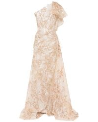 Saiid Kobeisy - Embroidered Maxi Dress - Lyst