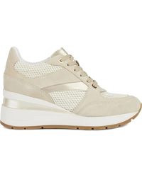 Geox - Zosma Mesh Panels Sneakers - Lyst