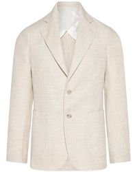 Barba Napoli - Check Blazer - Lyst
