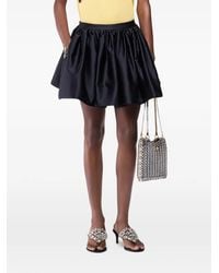 Rabanne - Pleated Mini Skirt - Lyst
