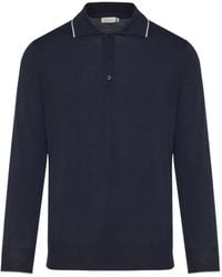 Canali - Langärmeliges Poloshirt - Lyst
