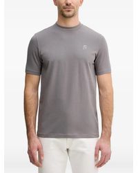 KARL LAGERFELD - Logo-Embroidered T-Shirt - Lyst
