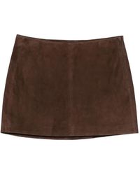 Arma - Melody Leren Mini-Rok - Lyst