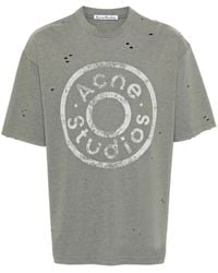 Acne Studios - T-Shirt Con Stampa - Lyst