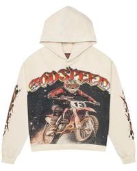Godspeed - Graphic-Print Long-Sleeve Hoodie - Lyst