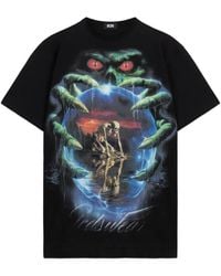 Gcds - Graphic-Print T-Shirt - Lyst