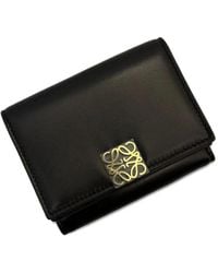 Loewe - Anagram Leather Wallet - Lyst