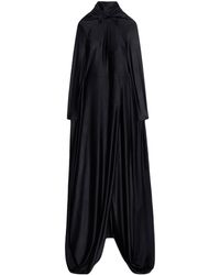 Balenciaga - Robe longue à design drapé - Lyst