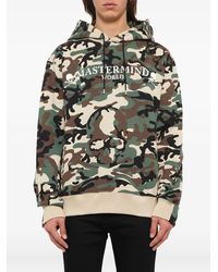 Mastermind Japan - Camouflage-Print Skull-Motif Hoodie - Lyst