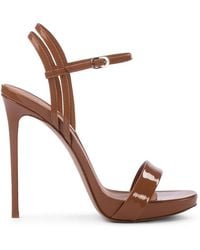 Le Silla - Gwen Leather Sandals - Lyst