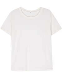 Baserange - Mélange Lyocell T-shirt - Lyst