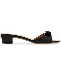 Ferragamo - Vara Bow Slides - Lyst