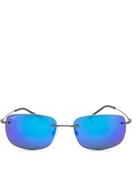 Maui Jim - Sonnenbrille Mit Verspiegelten Gläsern - Lyst