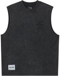 Izzue - Acid-Wash Logo-Print T-Shirt - Lyst