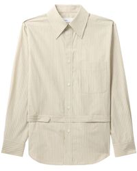 Toga - Striped Button-up Shirt - Lyst
