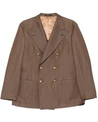 Gabriele Pasini - Blazer À Double Boutonnage Avec Poches Avant - Lyst