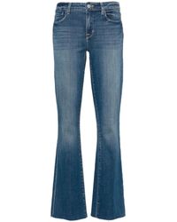 L'Agence - Sneeki Bootcut Jeans - Lyst