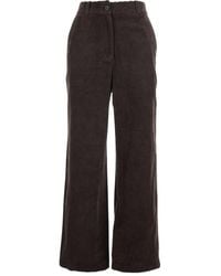 DUNST - Corduroy Wide-Leg Trousers - Lyst