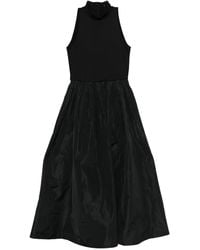 Maje - Turtleneck Sleeveless Midi Dress - Lyst