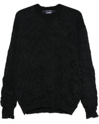 Comme des Garçons - Crinkled-Effect Sweater - Lyst