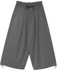 Y-3 - Pinstripe Drawstring Trousers - Lyst