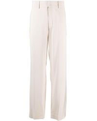 Patrizia Pepe - High-waisted Twill Tailored Trousers - Lyst