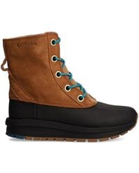 Columbia - Moritza Shield Omni-Heat Suede Lace-Up Boots - Lyst