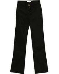 Chloé - Zip-Up Straight Leg Trousers - Lyst