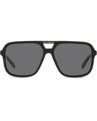 Dolce & Gabbana - 'Angel' Pilotenbrille - Lyst