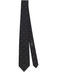 Etro - Paisley Jacquard Silk Tie - Lyst