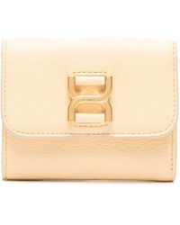 Chloé - Tri-fold Leather Wallet - Lyst