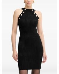 MARCIANO BY GUESS - Button-Detail Midi Dress - Lyst
