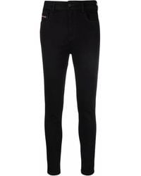 DIESEL - 1984 Slandy-High 069Ef Skinny Jeans - Lyst