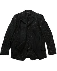 Comme des Garçons - Ruffle-Detailing Blazer - Lyst