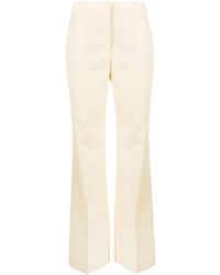 Moschino - High-Waisted Straight-Leg Trousers - Lyst