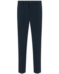BOGGI - Darted Drawstring-Waist Trousers - Lyst
