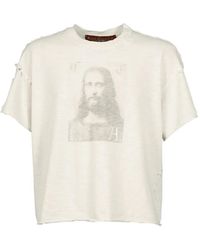 Crazy Clown L.A. - Graphic-Print Distressed T-Shirt - Lyst