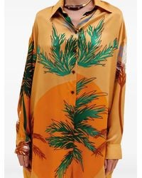 Raquel Diniz - Paula Silk Mini Dress - Lyst