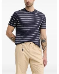 Paul & Shark - ストライプ リネンtシャツ - Lyst