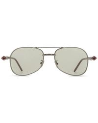 Kuboraum - P75 Pilot-Frame Sunglasses - Lyst