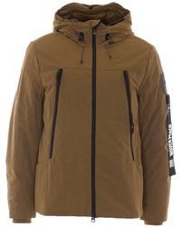 OUTHERE - Hooded Logo-Patch Jacket - Lyst
