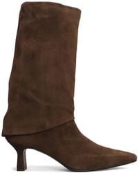 The Seller - Pointed-Toe Suede Boots - Lyst